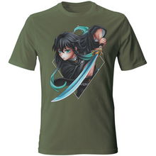 Carica l'immagine nel visualizzatore di Gallery, T-Shirt Unisex Muichiro - demon slayer