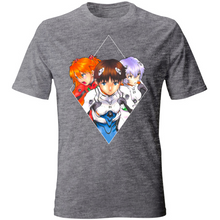 Carica l'immagine nel visualizzatore di Gallery, T-Shirt Unisex Asuka, Shinji, Rei - Evangelion