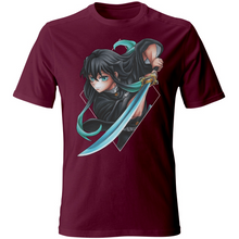 Carica l'immagine nel visualizzatore di Gallery, T-Shirt Unisex Muichiro - demon slayer