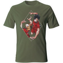 Carica l'immagine nel visualizzatore di Gallery, T-Shirt Unisex Kuro & Kenma - Haikyuu