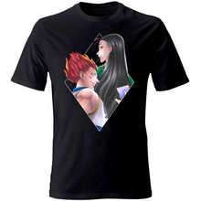 Carica l'immagine nel visualizzatore di Gallery, T-Shirt Unisex Illumi & Hisoka - Hunter x hunter