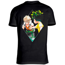 Carica l'immagine nel visualizzatore di Gallery, T-Shirt Unisex Bakugou x Deku - My hero academia
