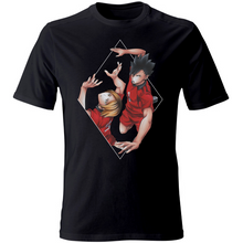 Carica l'immagine nel visualizzatore di Gallery, T-Shirt Unisex Kuro & Kenma - Haikyuu