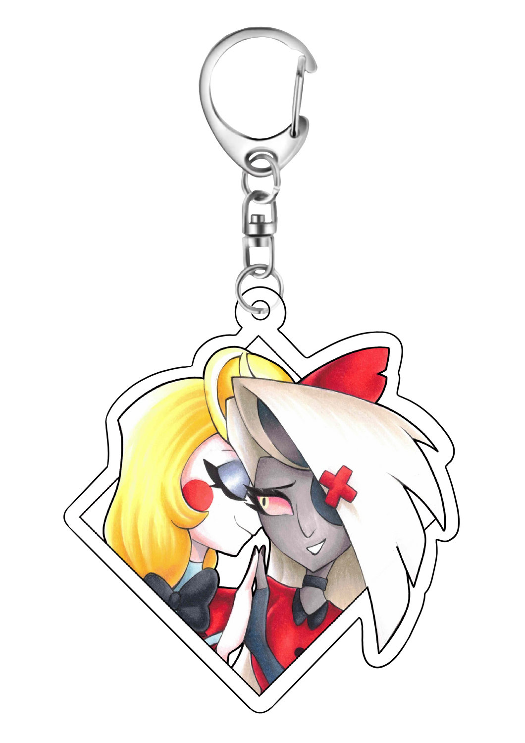 Charlie & Vaggie - Keychain