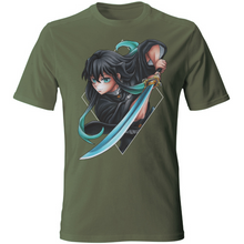 Carica l&#39;immagine nel visualizzatore di Gallery, T-Shirt Unisex Muichiro - demon slayer
