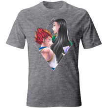 Carica l&#39;immagine nel visualizzatore di Gallery, T-Shirt Unisex Illumi &amp; Hisoka - Hunter x hunter
