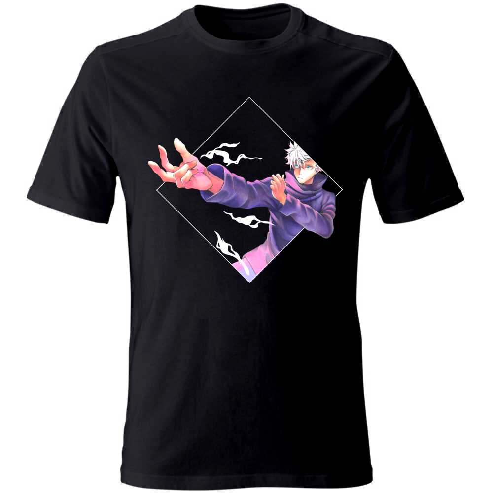 T-Shirt Unisex Gojo viola - Jujutsu kaisen