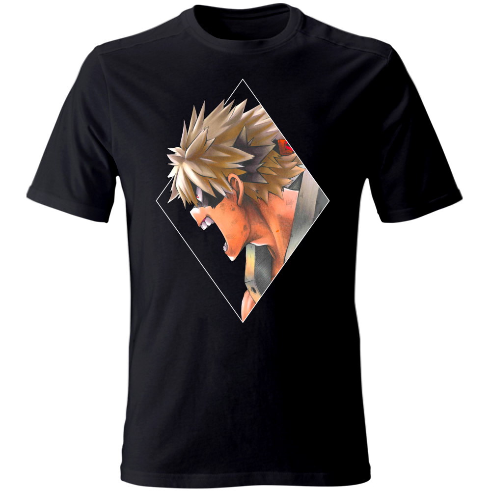 T-Shirt Unisex Bakugou - My hero academia