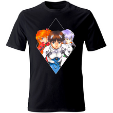 Carica l&#39;immagine nel visualizzatore di Gallery, T-Shirt Unisex Asuka, Shinji, Rei - Evangelion
