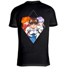 Carica l&#39;immagine nel visualizzatore di Gallery, T-Shirt Unisex Asuka, Shinji, Rei - Evangelion
