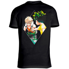 Carica l&#39;immagine nel visualizzatore di Gallery, T-Shirt Unisex Bakugou x Deku - My hero academia
