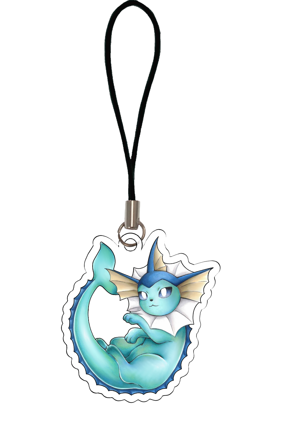 Vaporeon - Phone charm