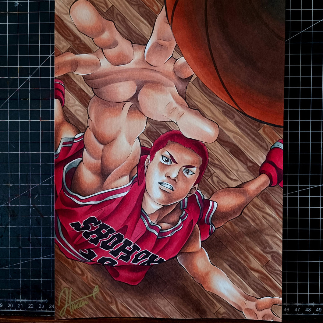 Hanamichi Sakuragi - slam dunk