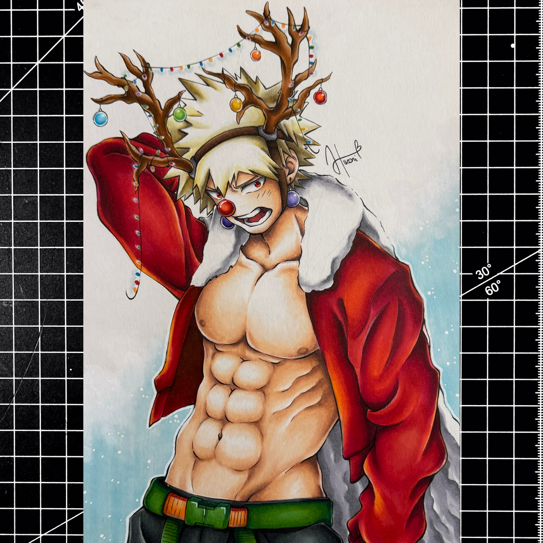 Xmas Bakugou - My hero academia