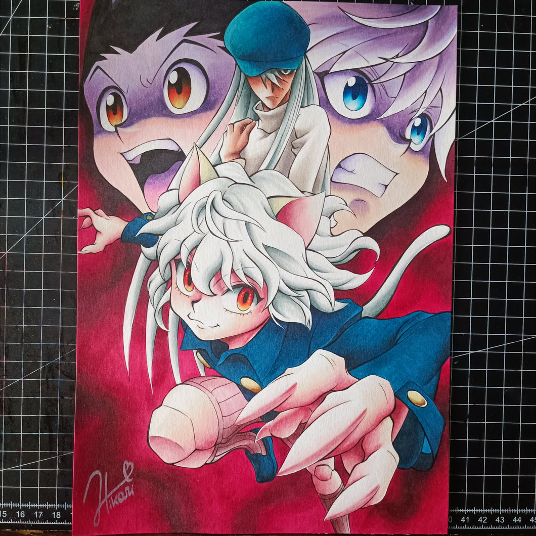 Pito, Kite, Killua e Gon - hunter x hunter