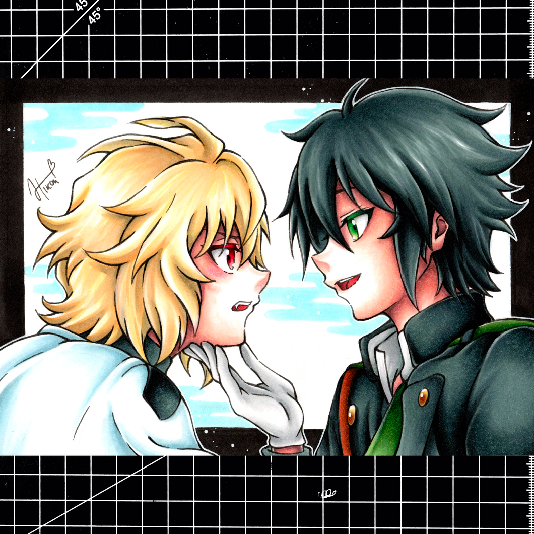 Yuu x Mika - Owari no seraph