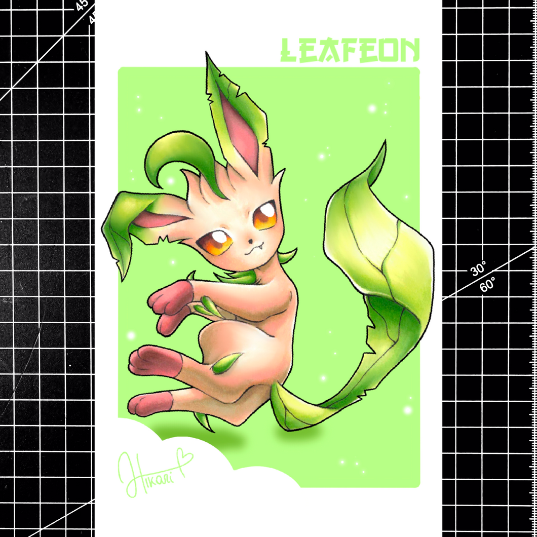 Leafeon - pokècard