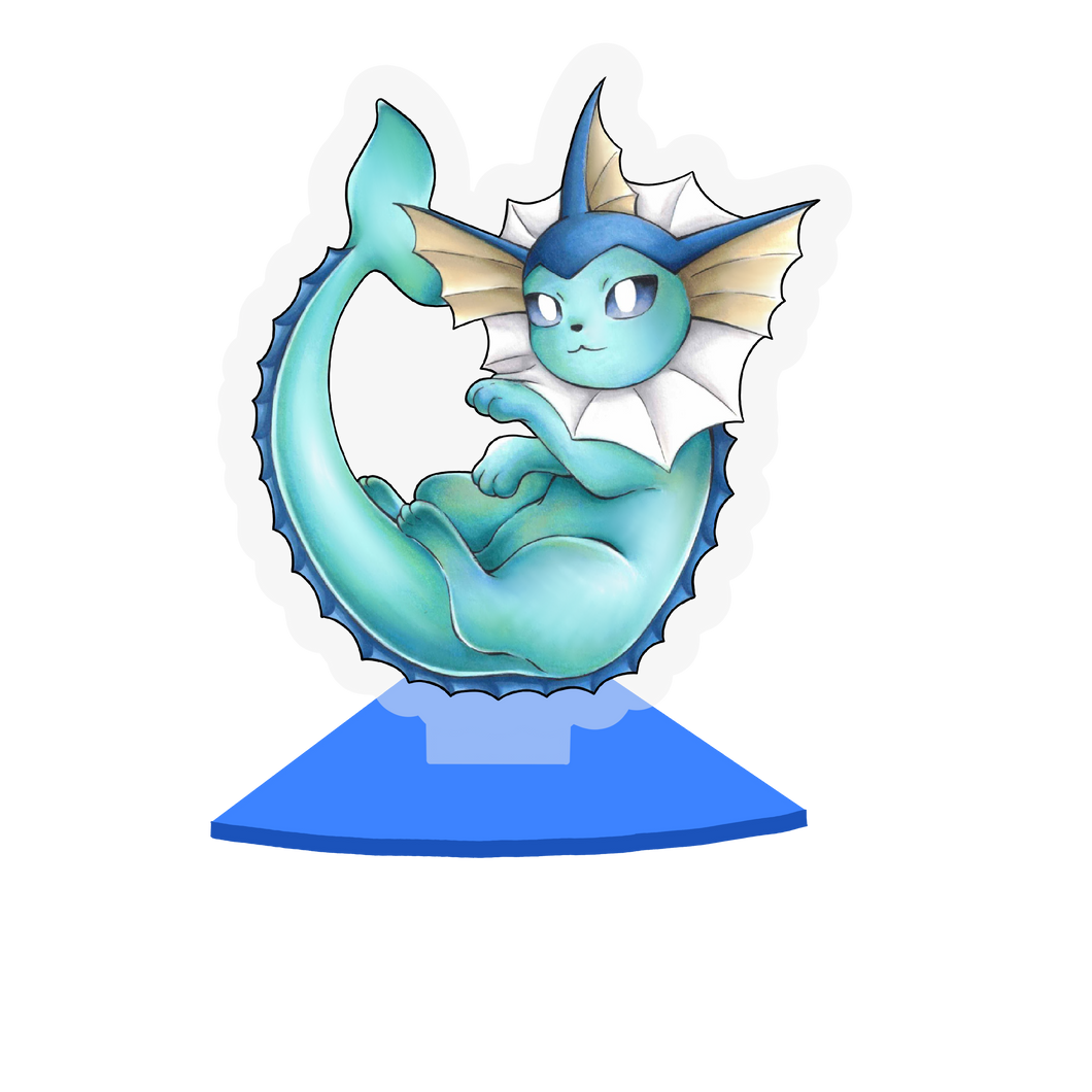 Vaporeon - Standee/Keychain
