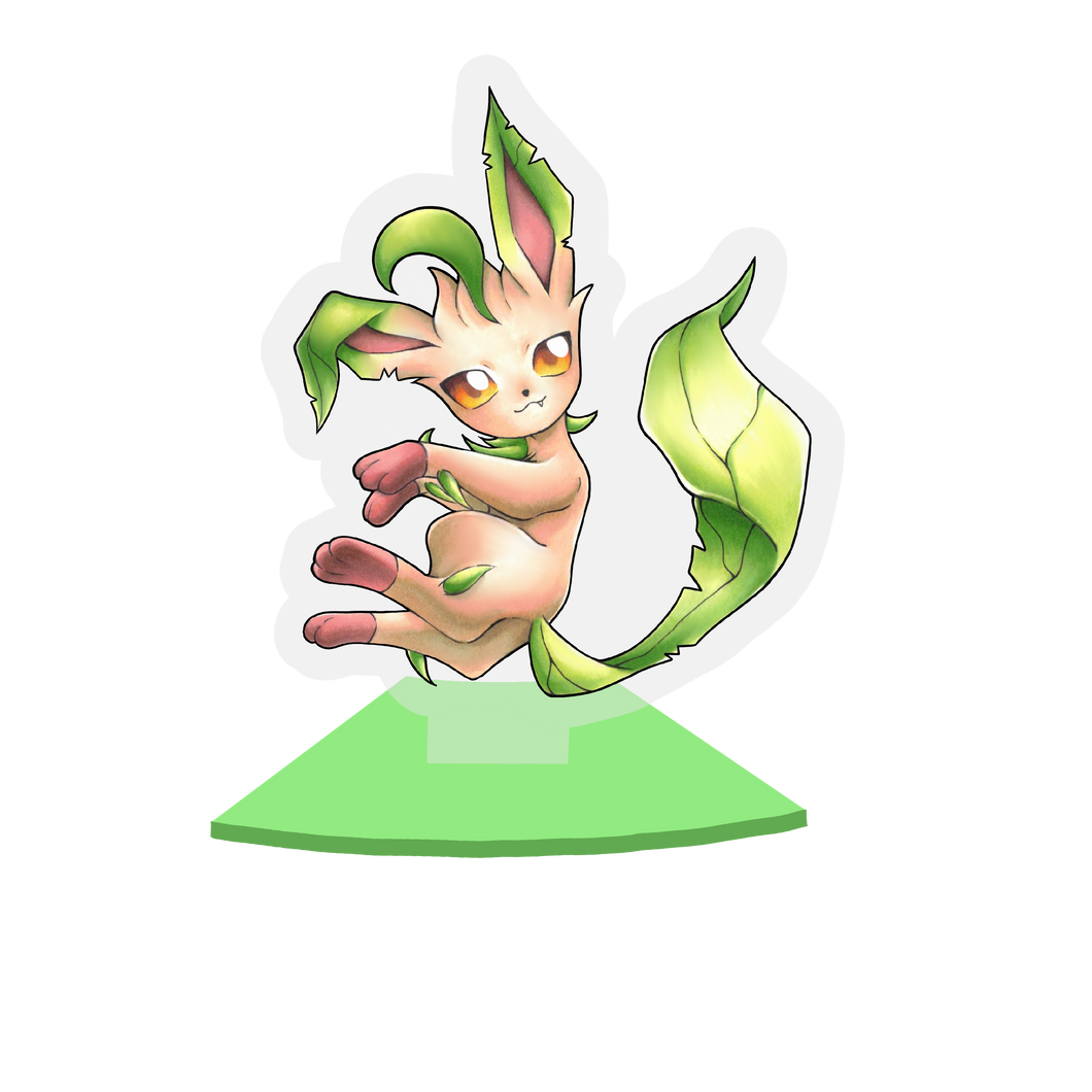 Leafeon - Standee/Keychain