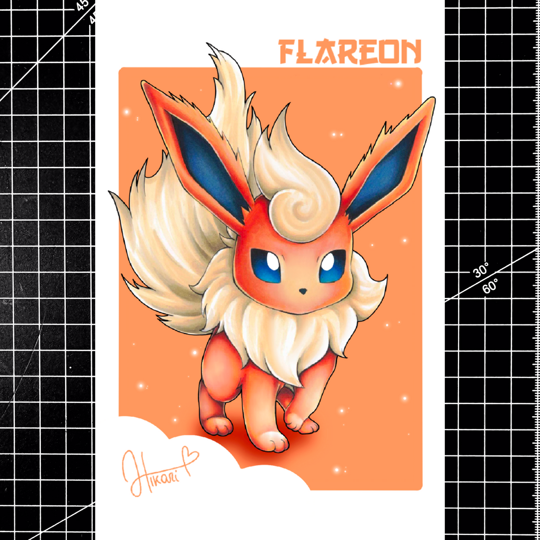 Flareon - pokècard