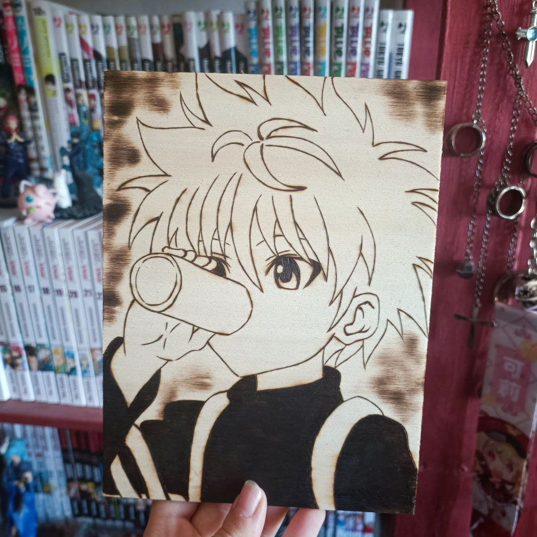 Tavola legno Killua