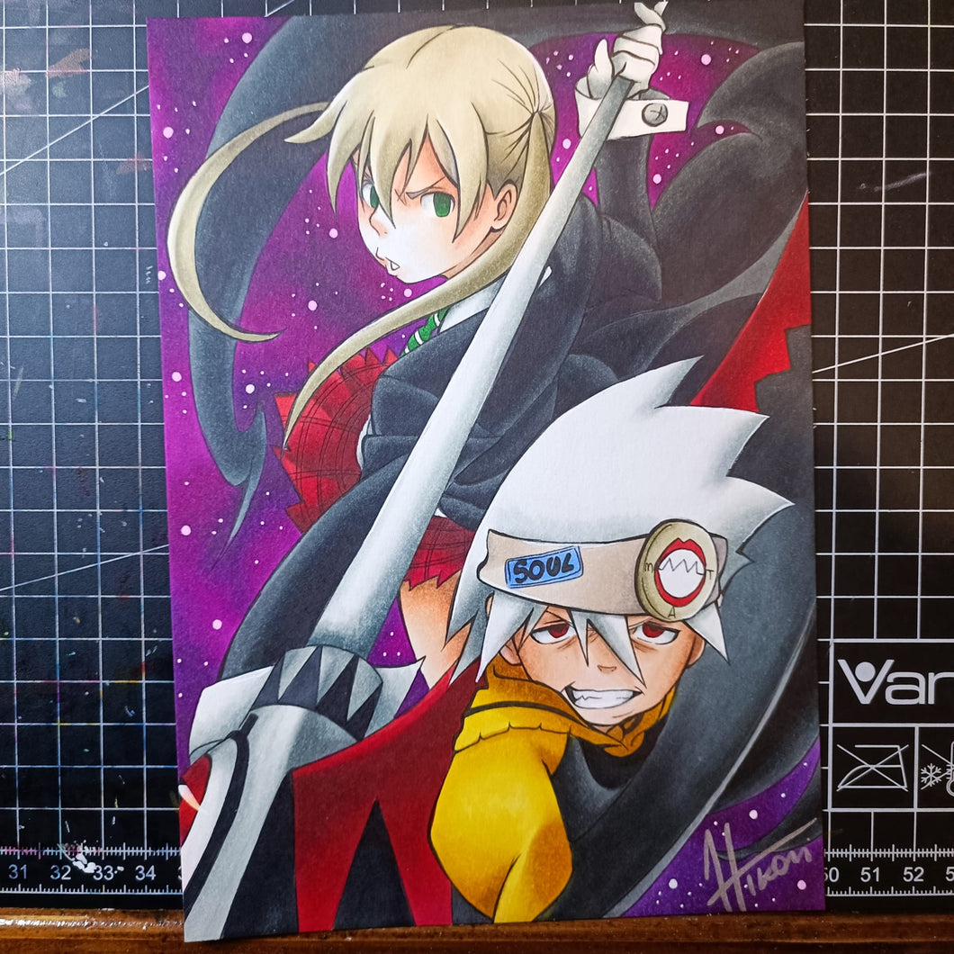 Soul & Maka - soul eater