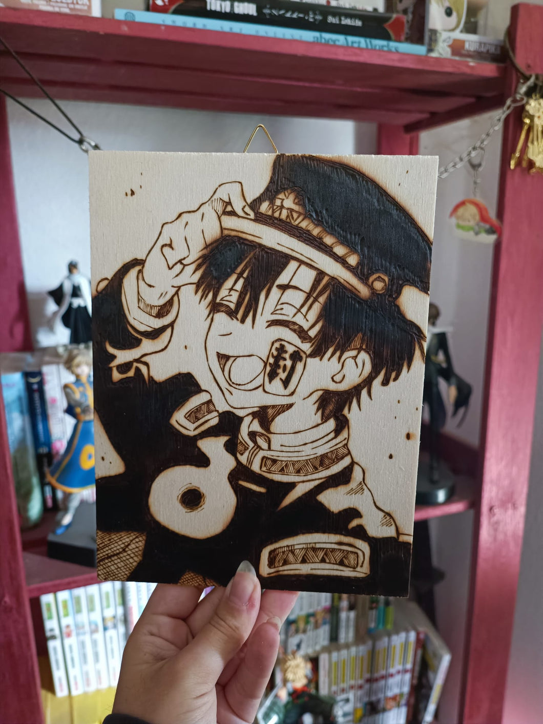 Tavola su legno Hanako kun