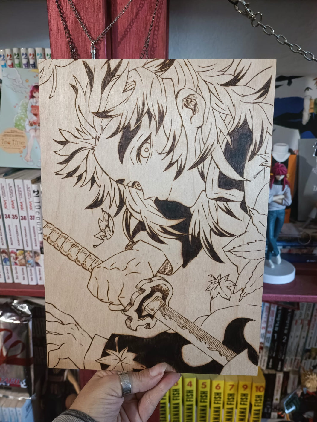 Tavola su legno Rengoku